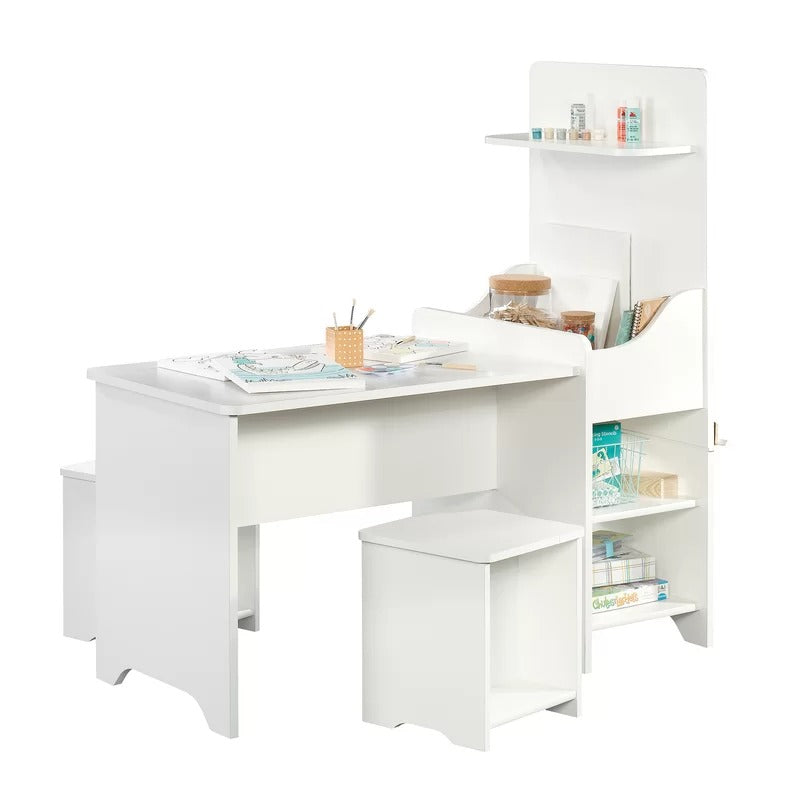 Kids Writing Table: Kids Rectangular and Chair Set