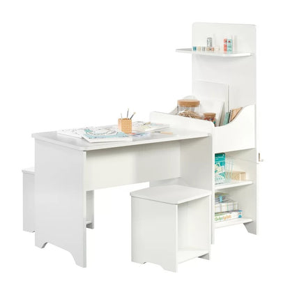 Kids Writing Table: Kids Rectangular and Chair Set