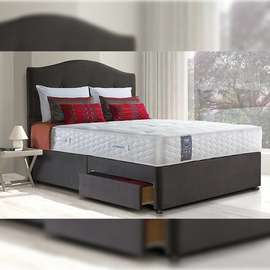King Size Bed 2 Drawer King Size Divan Bed