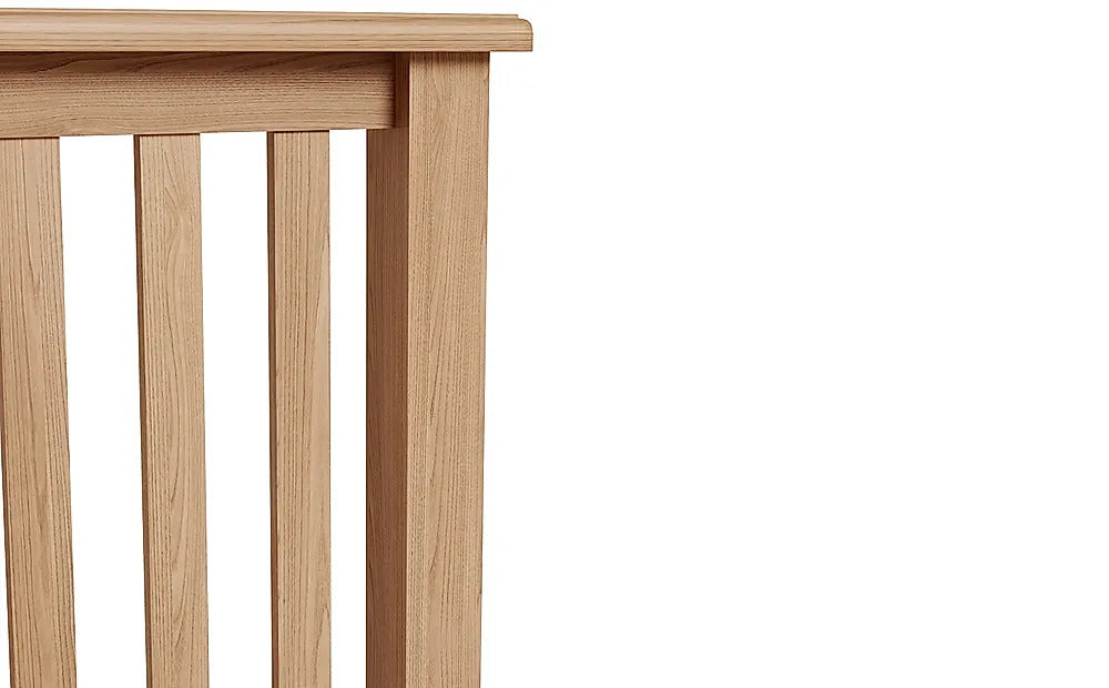  King Size Bed: Light Oak Wooden King Size Double Bed