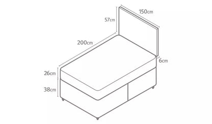King Size Bed: King Size Divan Bed