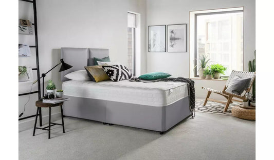 King Size: Light Grey King Size Bed
