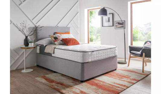 King Size: Light Grey King Size Bed