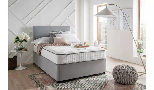 King Size: Light Grey King Size Bed