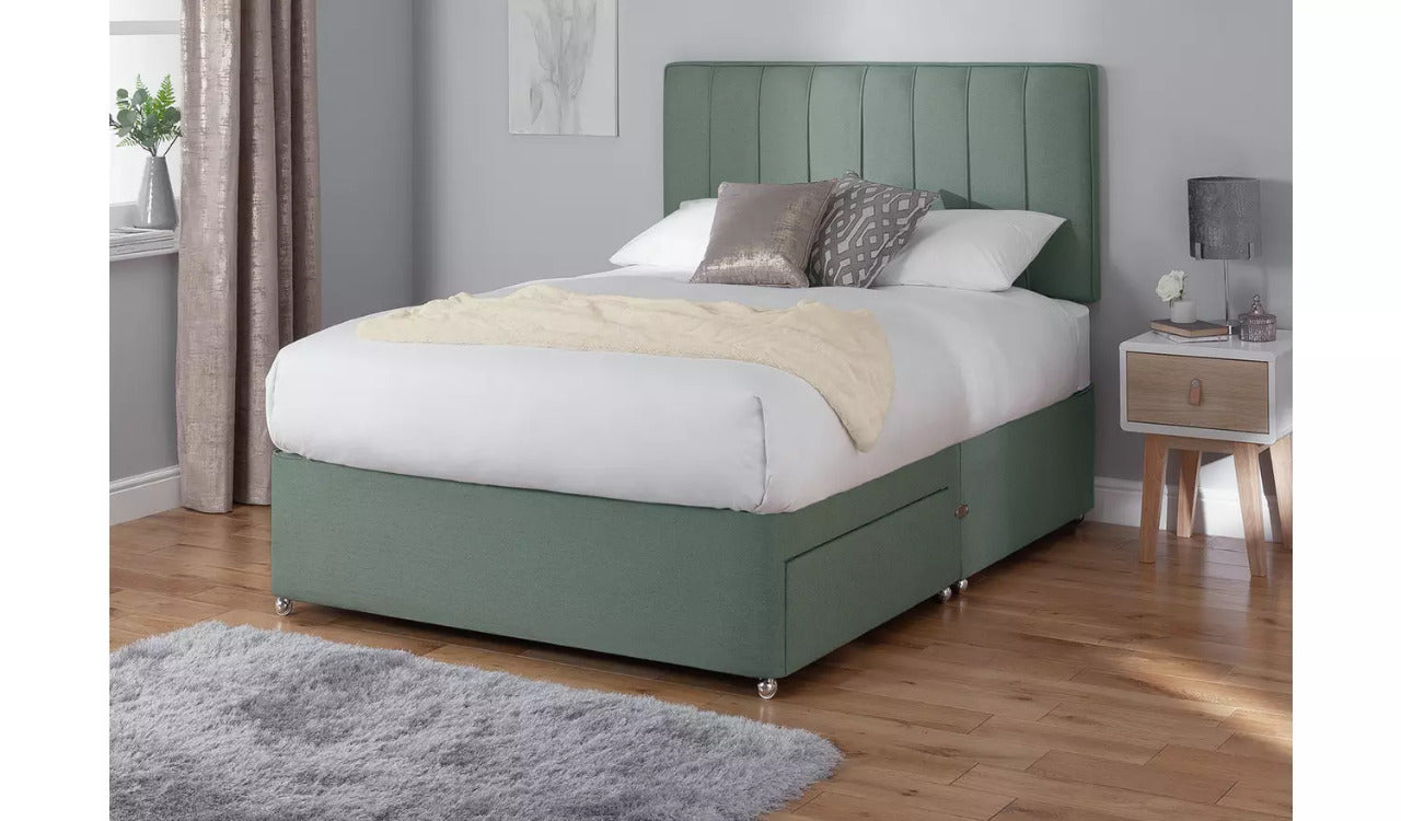 King Size: 2 Drawer King Size Divan Bed