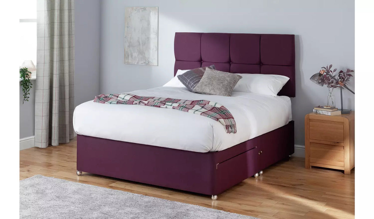 King Size: 2 Drawer King Size Divan Bed