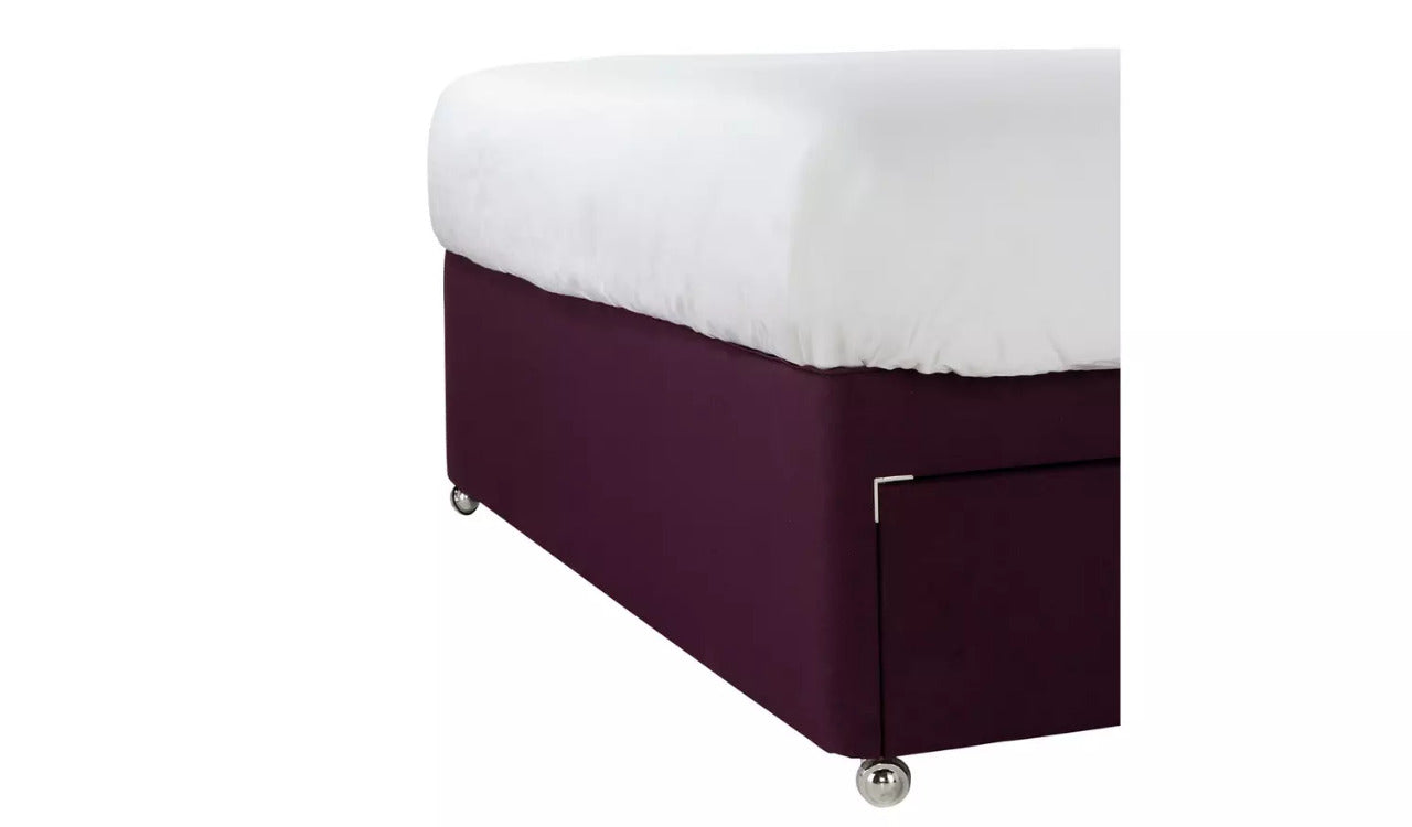 King Size: 2 Drawer King Size Divan Bed