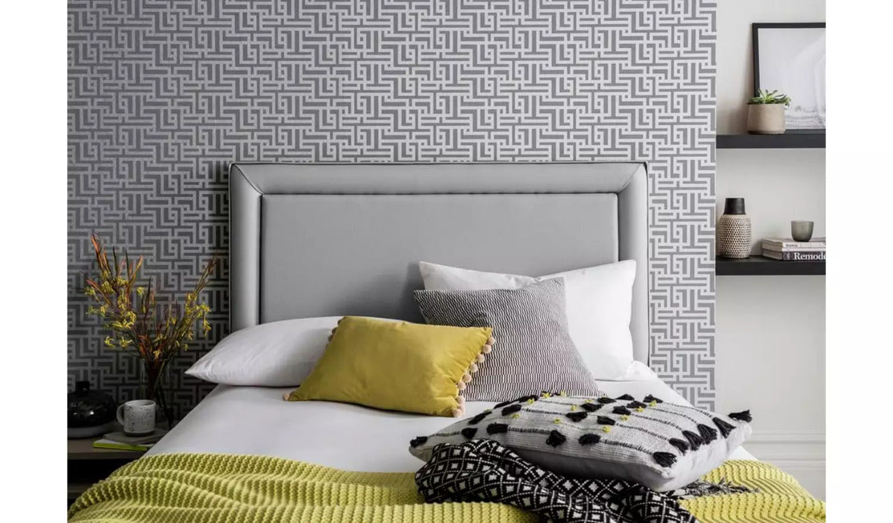 King Size: Slate Grey 2 Drawer King Size Bed
