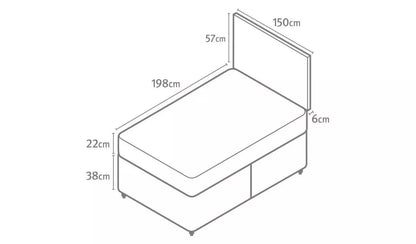 King Size: White King Size Bed