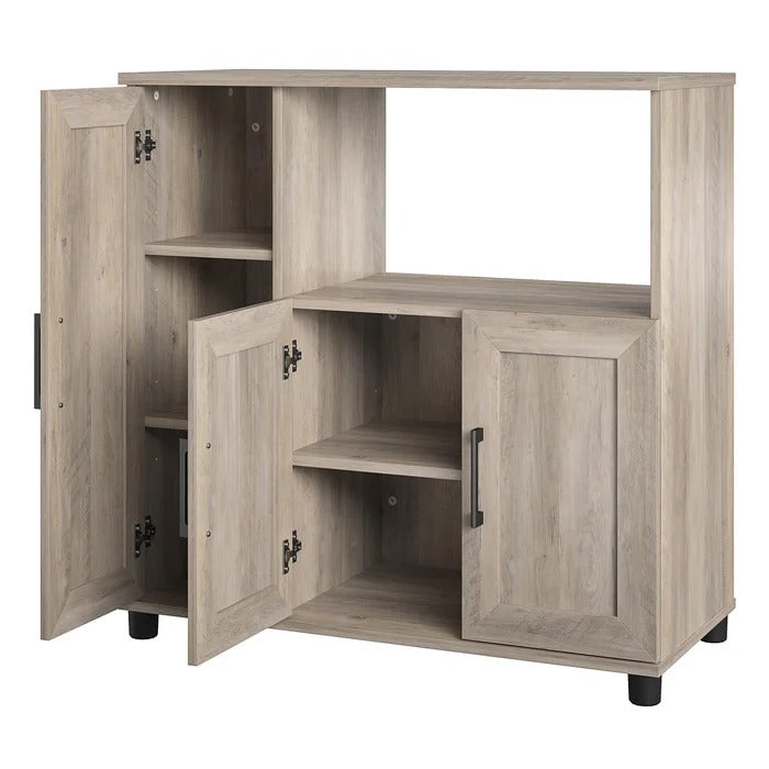 Kitchen Almirah: 36" Wooden Kitchen Pantry