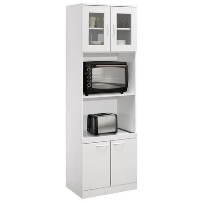 Kitchen Almirah: 5' 10" H x 1' 11" W x 1' 4" D Oak Kitchen Almirah