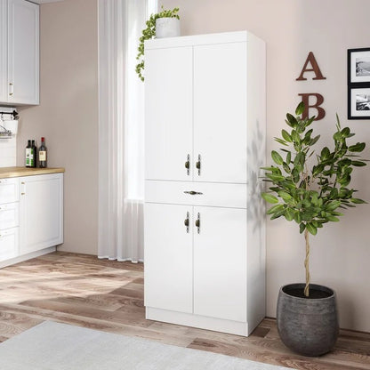 Kitchen Almirah: 5 Shelves 63" Kitchen Pantry