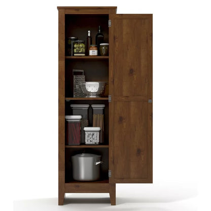 Kitchen Almirah: 60" Wooden Kitchen Pantry