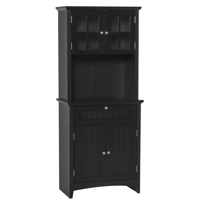 Kitchen Almirah: 64.5" Kitchen Almirah with Two Cabinets