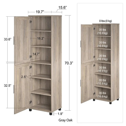 Kitchen Almirah:  70" Door Kitchen Pantry