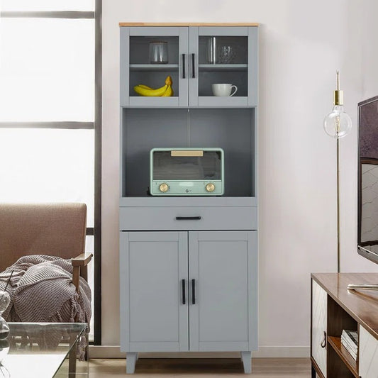 Kitchen Almirah: Kitchen Pantry With 2 Cabinets