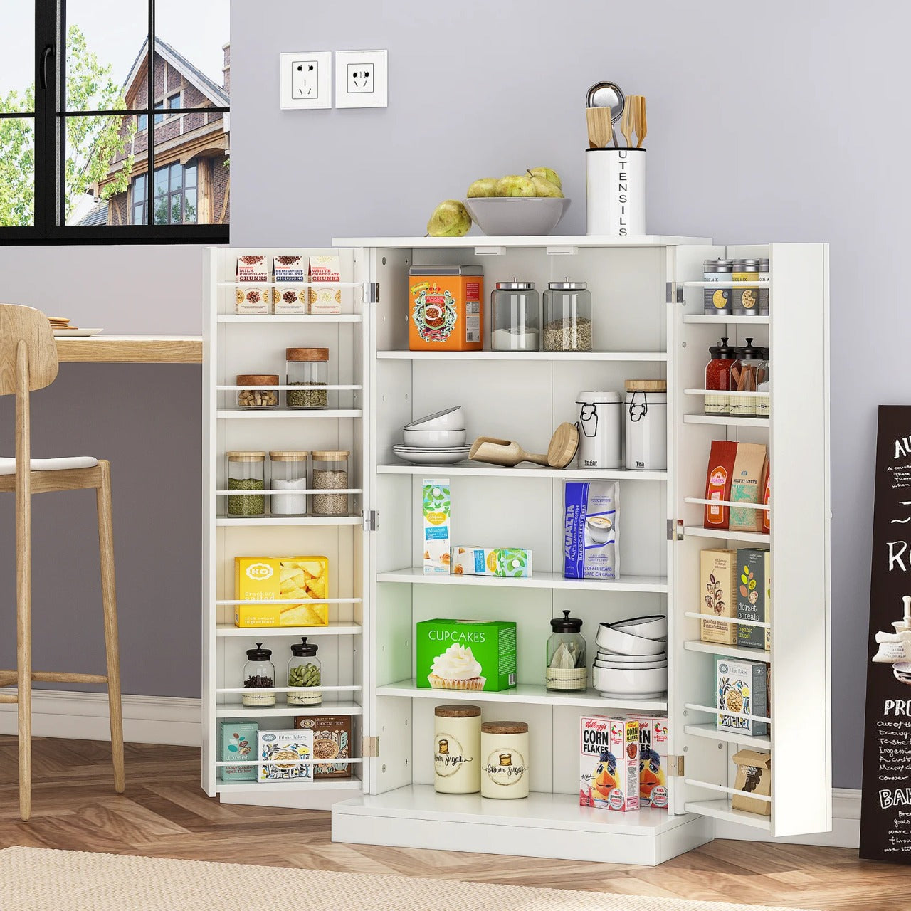 Kitchen Almirah : Kitchen Storage Pantry Cabinet