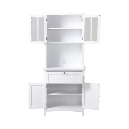 Kitchen Almirah: Manufactured Wood 70.25" Kitchen Almirah