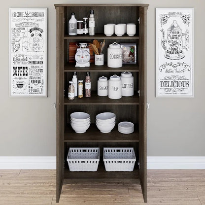 Kitchen Almirah: Modern 63" Kitchen Pantry