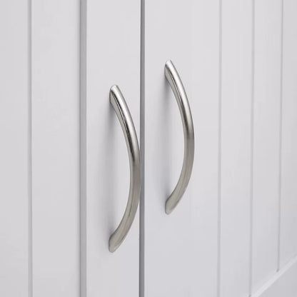 Kitchen Almirah: Natural Wood 47" Kitchen Pantry