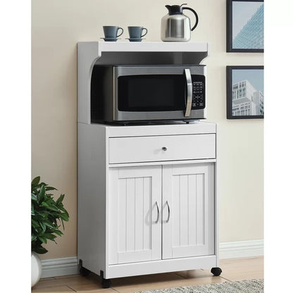Kitchen Almirah: Natural Wood 47" Kitchen Pantry