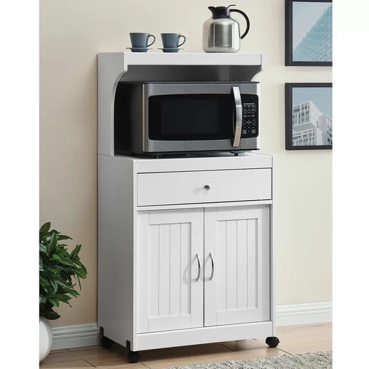 Kitchen Almirah: Natural Wood 47" Kitchen Pantry