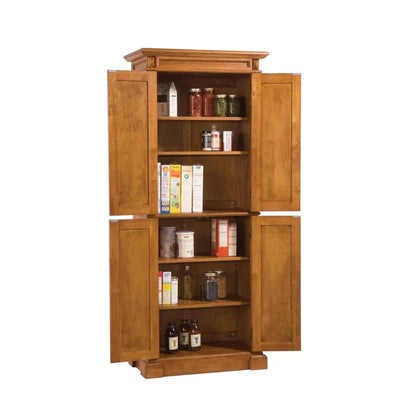 Kitchen Almirah: Solid Wood 72" Kitchen Almirah