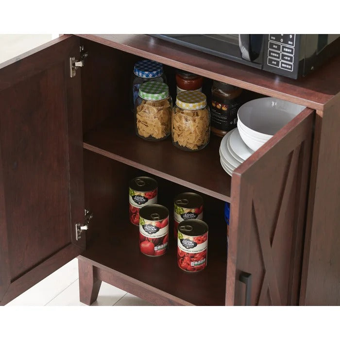 Kitchen Almirah: Wooden 31" Kitchen Pantry