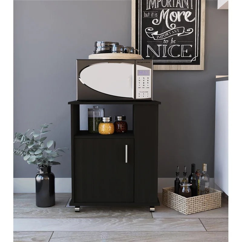 Kitchen Cabinet: 29" Kitchen Pantry With Wheels