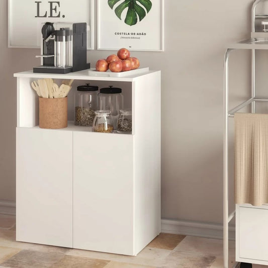 Kitchen Cabinet: 31" Kitchen Pantry White