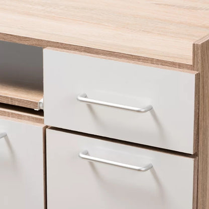 Kitchen Cabinet: 33" Kitchen Pantry And Microwave Stand