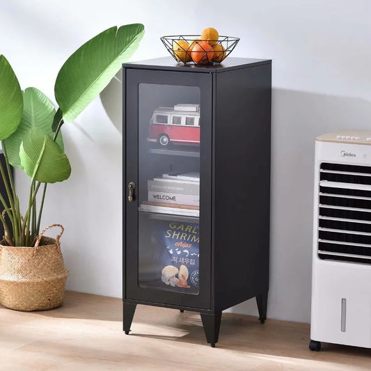 Kitchen Cabinet: 36" Kitchen Hutch(Black)
