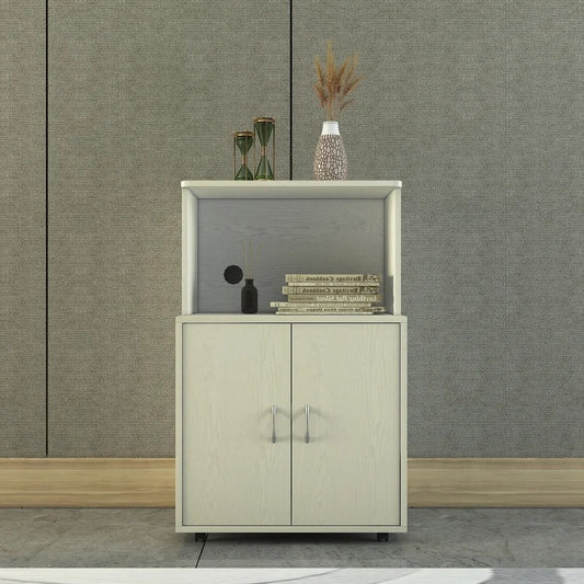 Kitchen Cabinet: 38.93" Kitchen Pantry And Microwave Stand