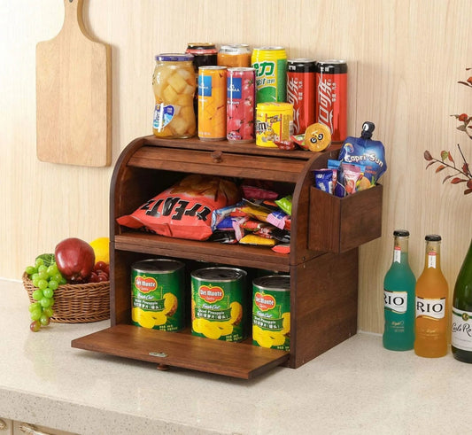Kitchen Cabinet: 7" Kitchen Pantry Wooden