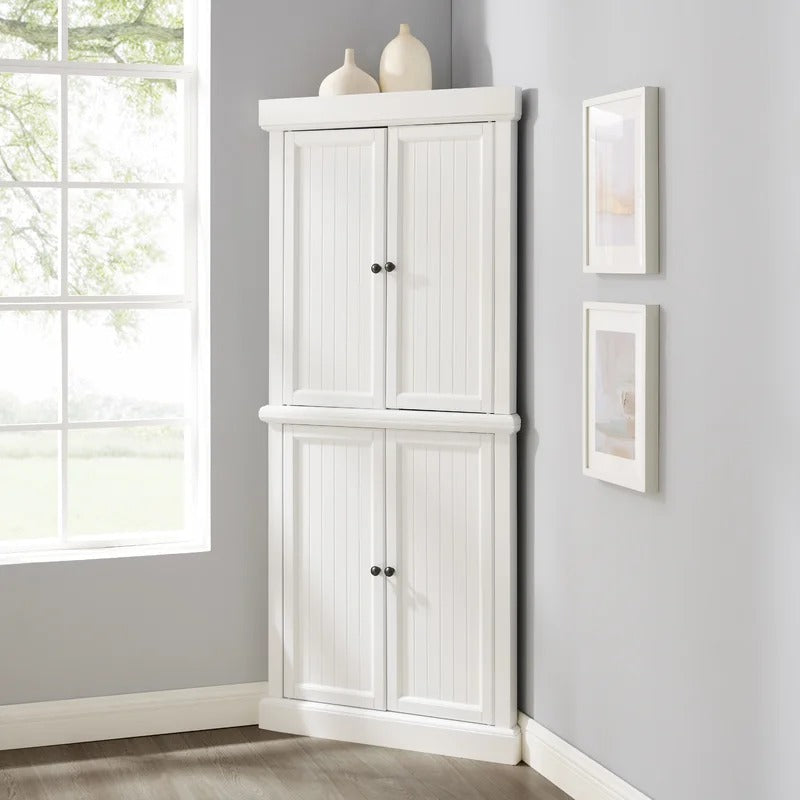 Kitchen Cabinet: Long 72" Kitchen Hutch And Cabinet