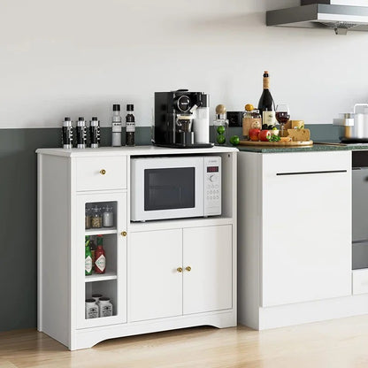 Kitchen Cupboard: 32" Kitchen Pantry With Cabinet