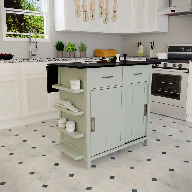 Kitchen Island: 43.5'' Kitchen Island