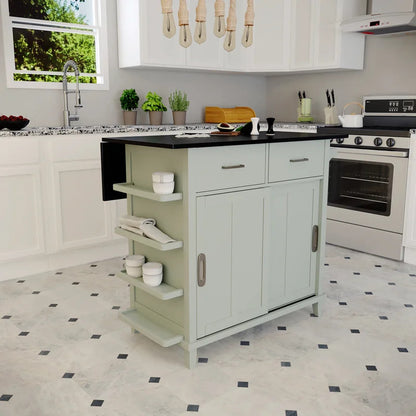 Kitchen Island: 43.5'' Kitchen Island