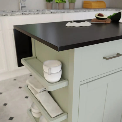 Kitchen Island: 43.5'' Kitchen Island