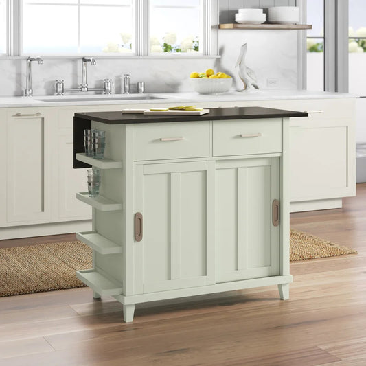 Kitchen Island: 43.5'' Kitchen Island