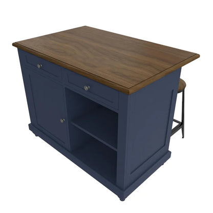 Kitchen Island: 48'' Kitchen Island Set