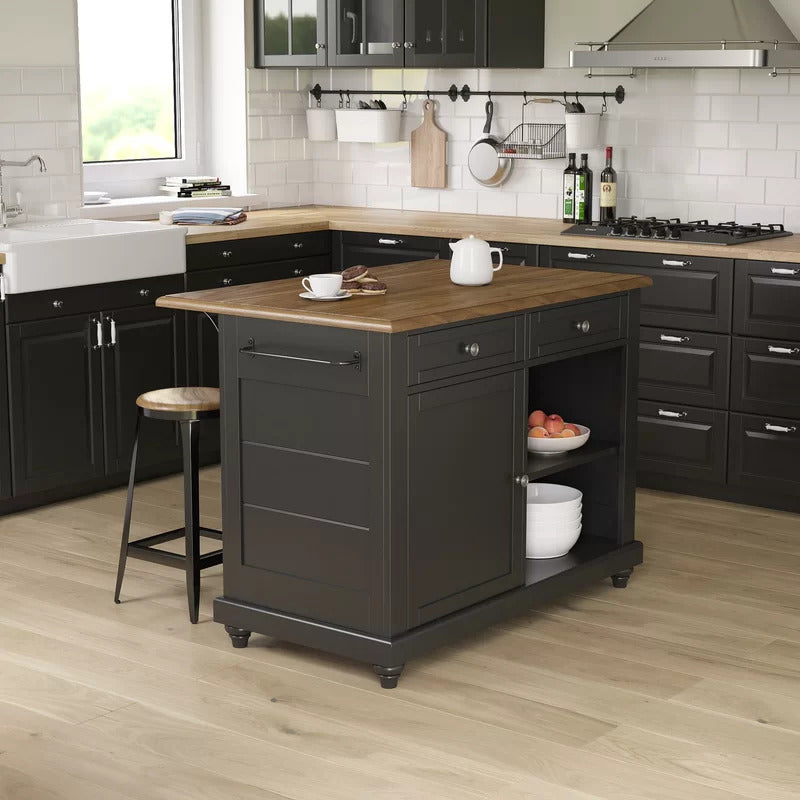 Kitchen Island: 48'' Kitchen Island Set
