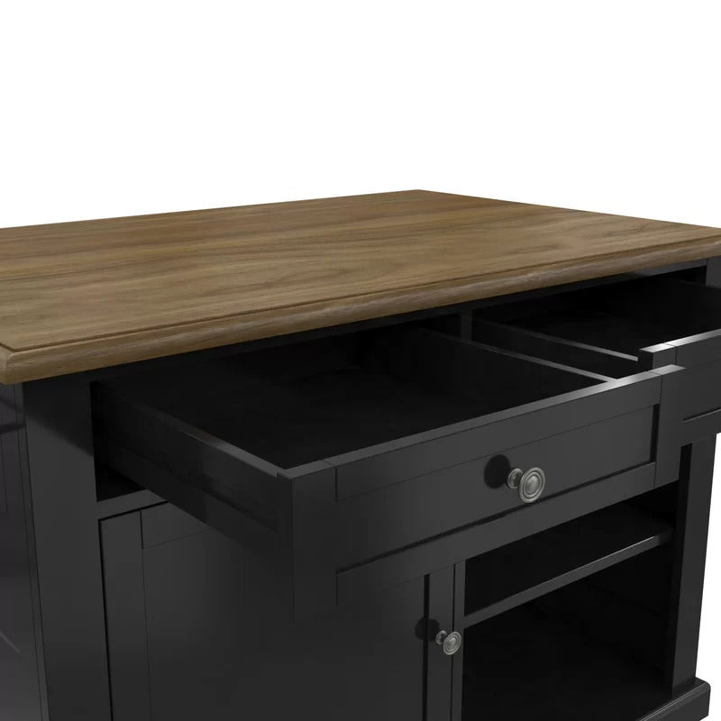 Kitchen Island: 48'' Kitchen Island Set