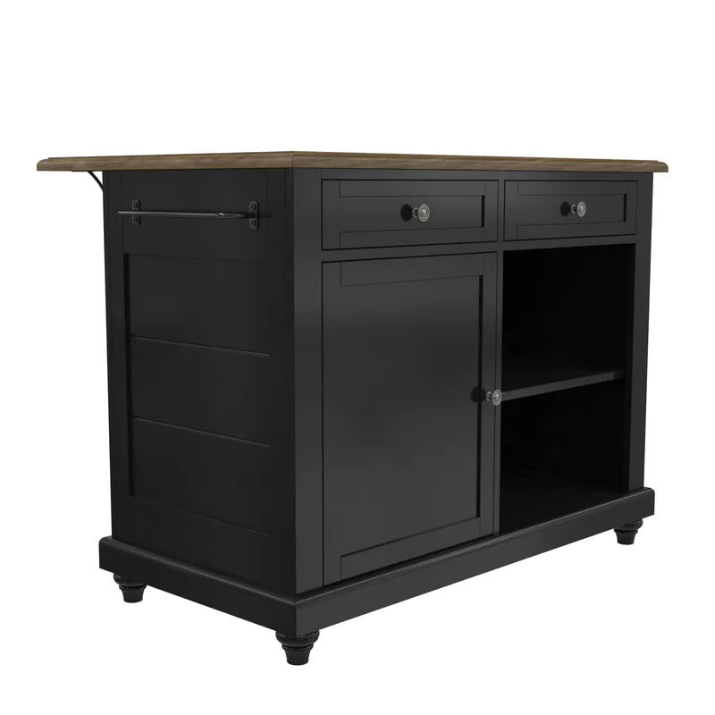 Kitchen Island: 48'' Kitchen Island Set