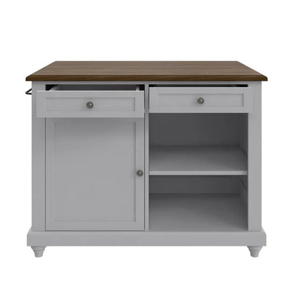 Kitchen Island: 48'' Kitchen Island Set
