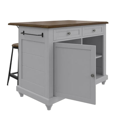 Kitchen Island: 48'' Kitchen Island Set