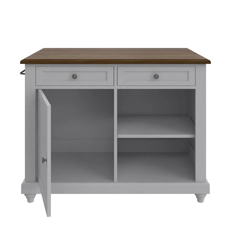 Kitchen Island: 48'' Kitchen Island Set