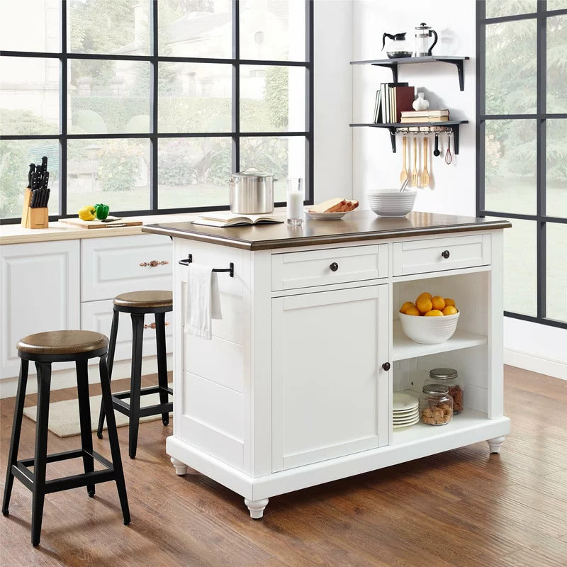 Kitchen Island: 48'' Kitchen Island Set