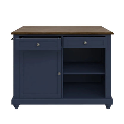 Kitchen Island: 48'' Kitchen Island Set