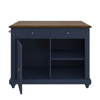 Kitchen Island: 48'' Kitchen Island Set
